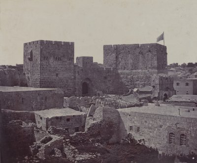 Jerusalén - Sección de la Ciudad Vieja de James Robertson