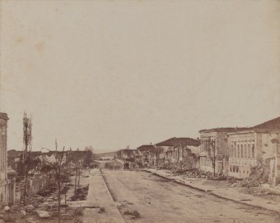 Calle en Sebastopol de James Robertson