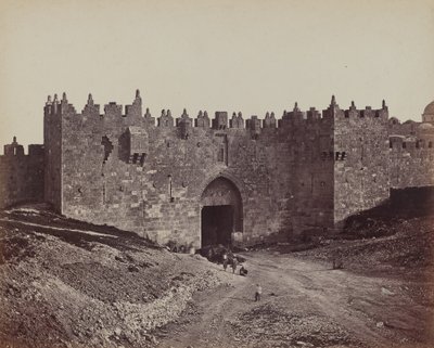 Puerta de Damasco de James Robertson, and Felice Beato