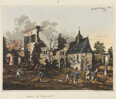 Interior de Hougoumont, de 