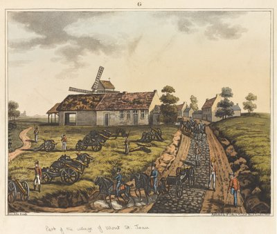Parte del pueblo de Mont St Jean, de 