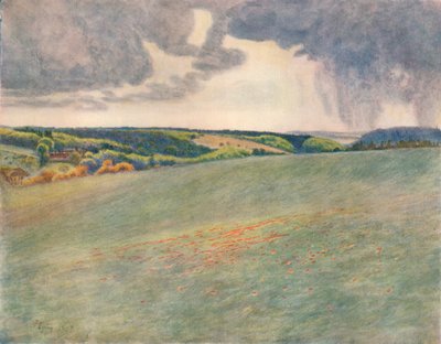 Box Hill y Ranmore desde Tot Hill de James S Ogilvy