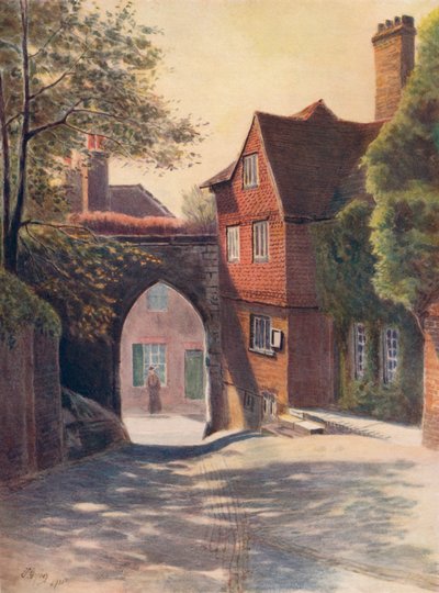 Entrada al castillo y museo, Guildford de James S Ogilvy
