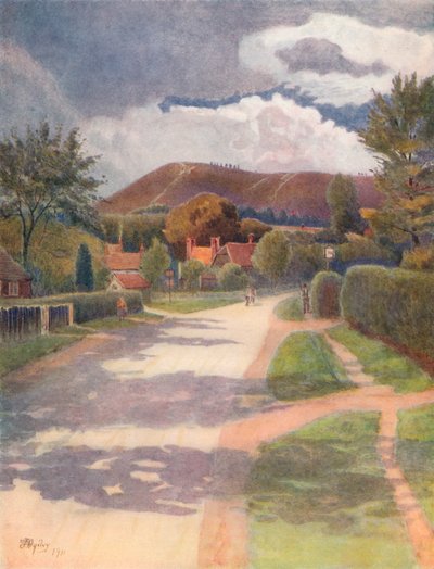 Ewehurst Village de James S Ogilvy