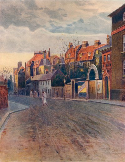 Petersham Road, Richmond, c1904, 1914 de James S Ogilvy