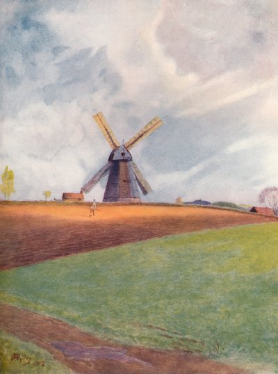 Shiremark Mill, Capel, 1912 de James S Ogilvy