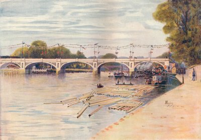 La cerradura de St. Margaret, ceremonia de apertura, 1893 de James S Ogilvy