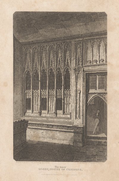 Vestíbulo inferior de la Cámara de los Comunes de James Sands