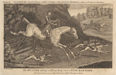 Doce estampas de Seymour de cazadores y caballos corriendo, tomadas en varias acciones de James Seymour