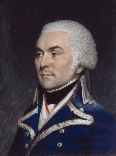 Un oficial naval desconocido de James Sharples