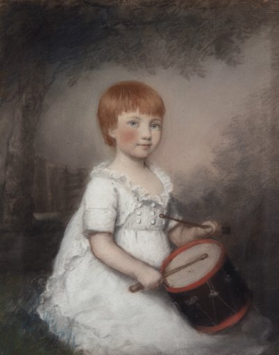 Miss Collard de niña de James Sharples