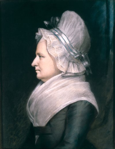 Sra. Martha Washington (1731-1802) 1796 de James Sharples