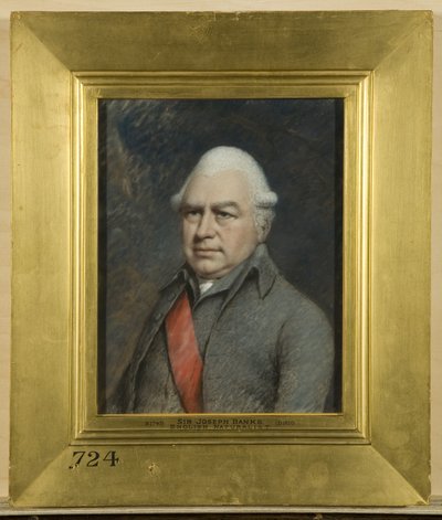 Sir Joseph Banks, naturalista inglés de James Sharples