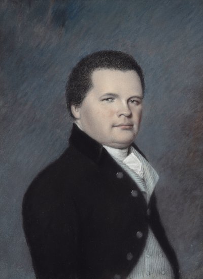 William Strutt (pastel sobre papel gris) de James Sharples