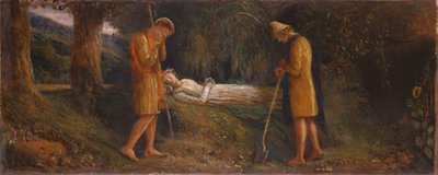Imogen y los pastores, 1860-1870 de James Smetham