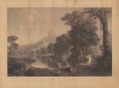 El Viaje de la Vida: Juventud de James Smillie, after Thomas Cole