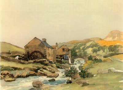 Molino de agua, principios-mediados del siglo XIX, 1947 de James Stark