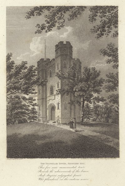 Robert Bloomfield, poeta: La torre triangular, Shooters Hill de James Storer