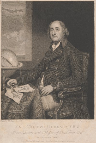 Capitán Joseph Huddart de James Stow