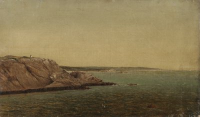 Rocas y mar (óleo sobre lienzo) de James Suydam