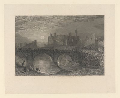 Castillo de Alnwick, Northumberland de James T. Willmore