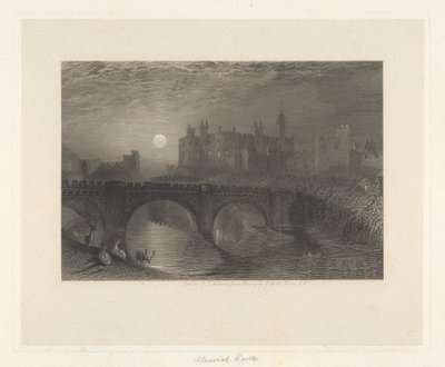 Castillo de Alnwick, Northumberland de James T. Willmore