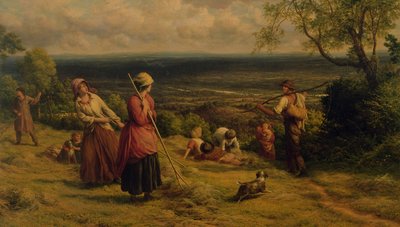 Los segadores, 1862 de James Thomas Linnell