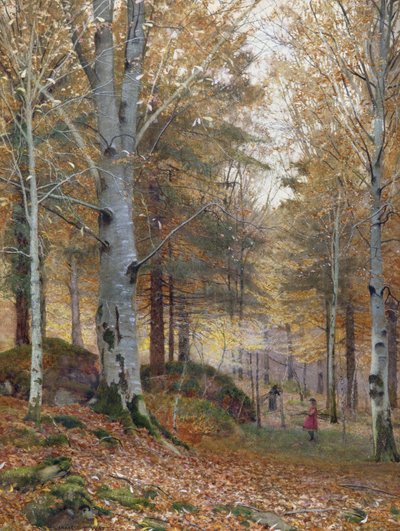 Otoño en el bosque de James Thomas Watts