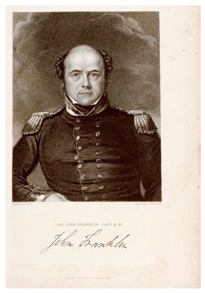 Sir John Franklin Capt. R.N. John Franklin de James Thomson