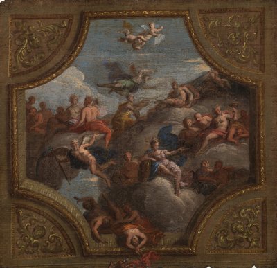 Boceto para una Decoración de Techo, 1700 de James Thornhill