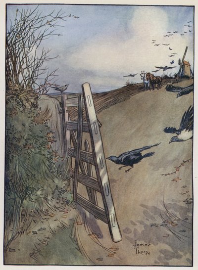 Ilustración de The Compleat Angler de Izaak Walton de James Thorpe