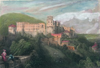 Heidelberg, c1834 de James Tibbitts Willmore