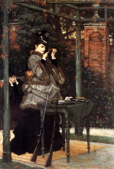 En el campo de tiro de James Tissot