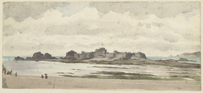 Castillo o fortaleza en la costa de James Tissot