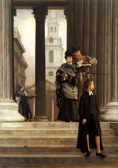 Visitantes de Londres de James Jacques Joseph Tissot