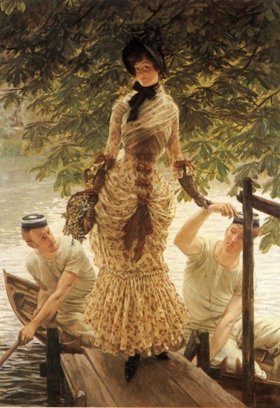 En el Támesis de James Tissot