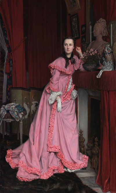 Retrato de la marquesa de Miramon, de soltera, Thérèse Feuillant de James Tissot