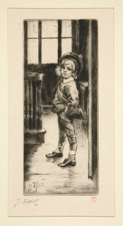 Sa Premi?re Culotte [Primer par de calzones] de James Tissot