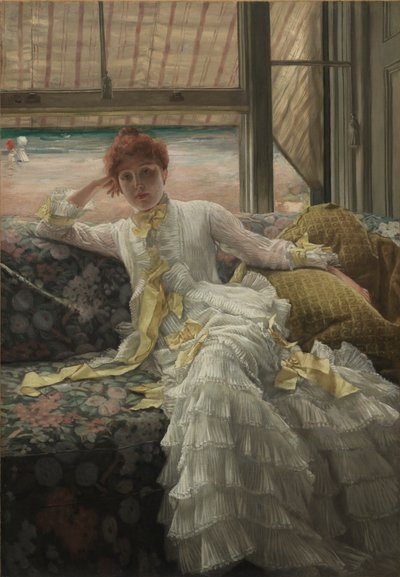Seaside (July: Specimen of a Portrait) de James Tissot