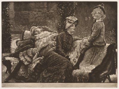 The Garden Bench de James Tissot