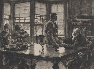 La Parábola del Hijo Pródigo: La Partida No. 1, 1882 de James Tissot