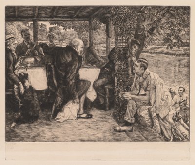 El hijo pródigo: El becerro gordo de James Tissot