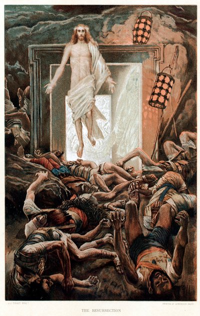 La resurrección, c. 1890 de James Tissot