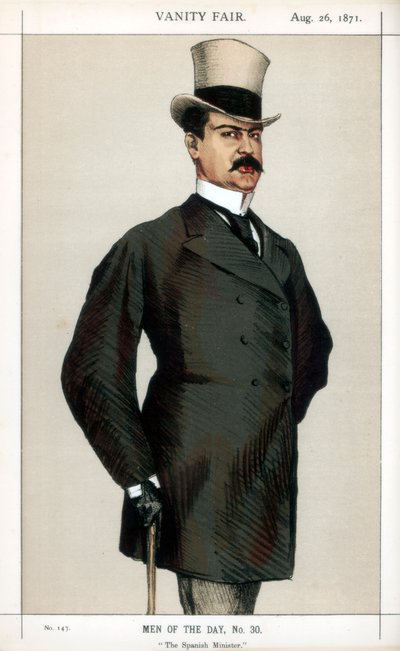 El Ministro Español, 1871 de James Jacques Joseph Tissot
