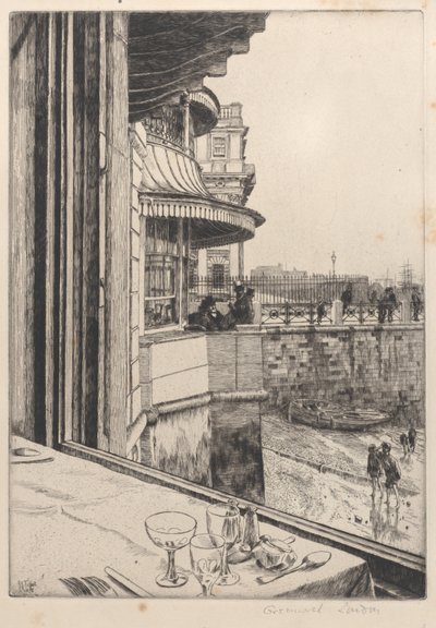 Trafalgar Tavern, Greenwich, 1878 de James Tissot
