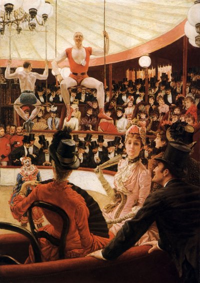 Mujeres de París: El amante del circo de James Tissot