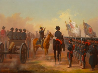 Revisión de las tropas de Rhode Island y Maine de James Walker