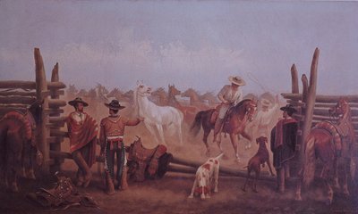 Rancheros tejanos de James Walker