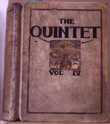 Portada del Volumen IV de The Quintet, c.1902 de James Wallace