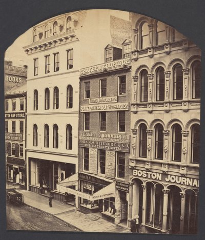 Calle Washington, Boston, ca. 1860 de James Wallace Black